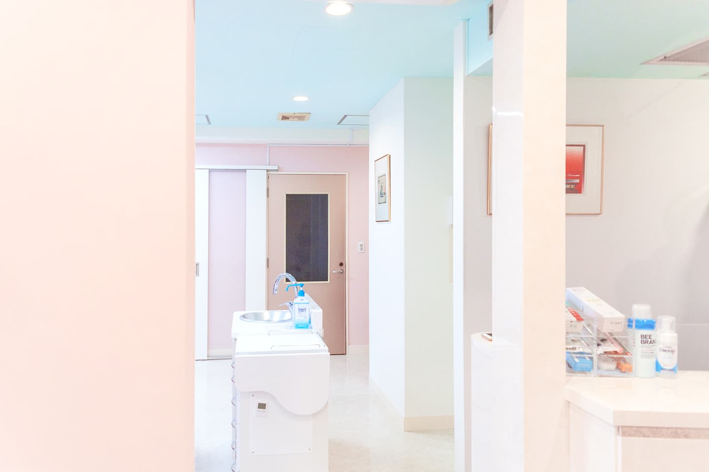 青山歯科医院 診察室への入口